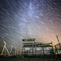 Buy canvas prints of Dungeness Star Trail by jordan whipps