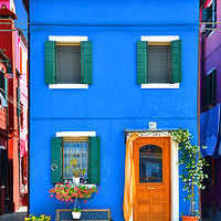 Buy canvas prints of Colours of Burano                              by Michael Oakes