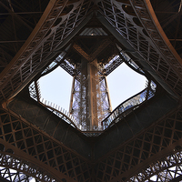 Buy canvas prints of  Eiffel Tower by Mary Rath