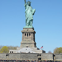 Buy canvas prints of Statue of Liberty by Mary Rath