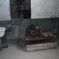 Buy canvas prints of Sink and Motor by Mary Rath