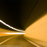 Buy canvas prints of Speeding Tunnel by James Ward