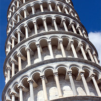 Buy canvas prints of Leaning Tower of Pisa by James Ward