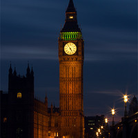 Buy canvas prints of Big Ben Clock Tower by James Ward