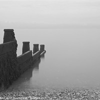 Buy canvas prints of Whitstable Beach on a calm day by James Ward