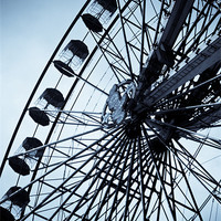 Buy canvas prints of Ferris Wheel by John Ellis