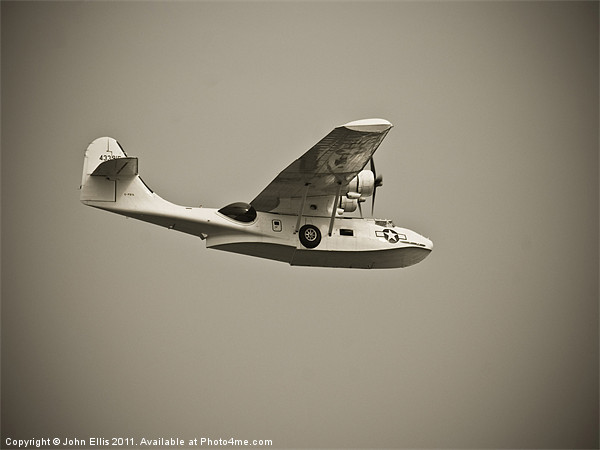 PBY Catalina Picture Board by John Ellis