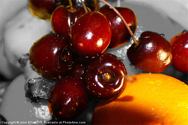 Iced Fruit Picture Board by John Ellis