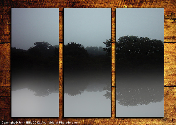 Triptych Mist Picture Board by John Ellis
