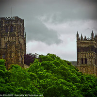 Buy canvas prints of Durham Cathedral by John Ellis
