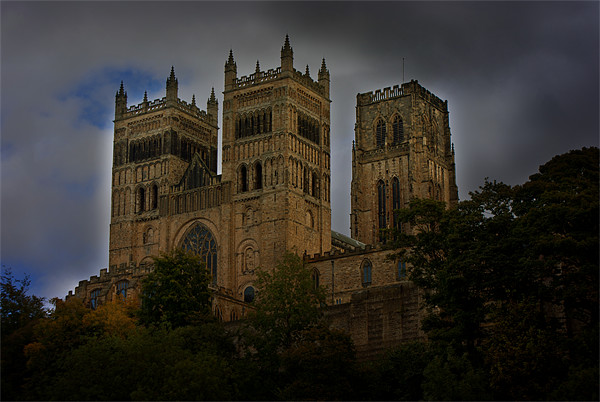 Storm Over Durham Picture Board by John Ellis