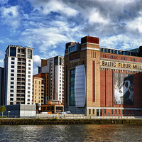 Buy canvas prints of Baltic Flour Mill by John Ellis