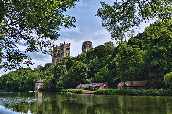 Durham Cathedral Picture Board by John Ellis