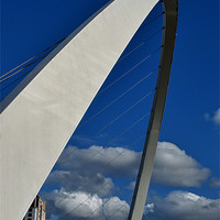Buy canvas prints of Millennium Bridge by John Ellis