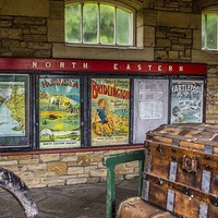 Buy canvas prints of  Rowley Station by John Ellis