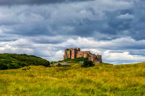 Bamburgh Castle Picture Board by John Ellis