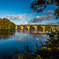 Buy canvas prints of Hexham Bridge by John Ellis