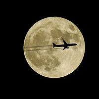 Buy canvas prints of Fly me to the Moon by John Ellis