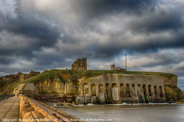 Tynemouth Priory Picture Board by John Ellis