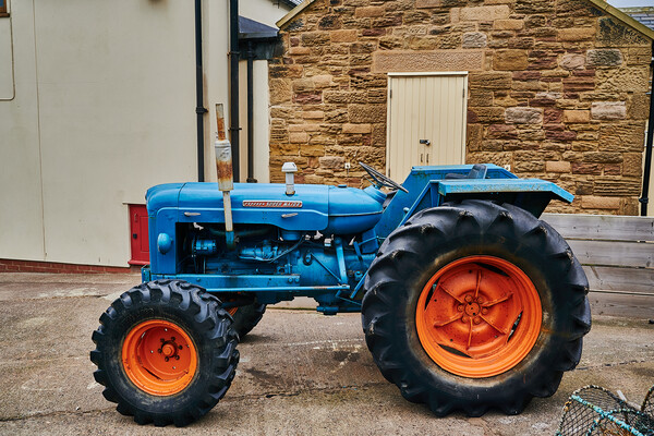 Fordson Tractor Picture Board by John Ellis
