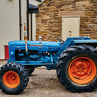 Buy canvas prints of Fordson Tractor by John Ellis