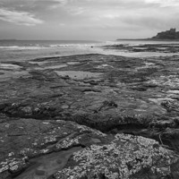 Buy canvas prints of Bamburgh Castle No 2 by Stephen Wakefield