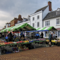 Buy canvas prints of Market Day by Stephen Wakefield