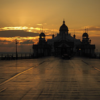 Buy canvas prints of Eastbourne Pier Sunrise                            by Stephen Wakefield
