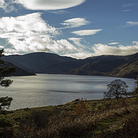 Buy canvas prints of Sunny Winters Day at Haweswater by Aran Smithson