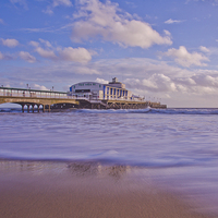 Buy canvas prints of Bournemouth Pier by Kelvin Futcher 2D Photography