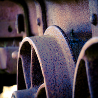 Buy canvas prints of Coal Truck left to rust by Kelvin Futcher 2D Photography