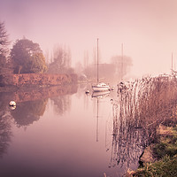 Buy canvas prints of Misty, Morning Tranquility by Kelvin Futcher 2D Photography