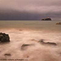 Buy canvas prints of Bass Rock from Seacliff Beach by John Barrie