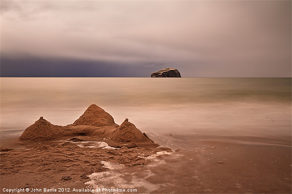 Bass Rock from Seacliff Beach Picture Board by John Barrie
