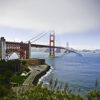 Buy canvas prints of The Golden Gate by Kieran Brimson