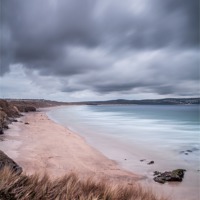 Buy canvas prints of Stormy Beach by Kieran Brimson