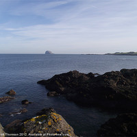 Buy canvas prints of Bass Rock by Scott Thomson