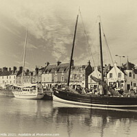 Buy canvas prints of The Reaper at Anstruther by Corinne Mills