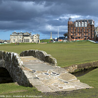 Buy canvas prints of The Old Course, St Andrews by Corinne Mills