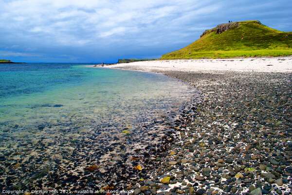 Coral Beach, Isle of Skye Picture Board by Corinne Mills