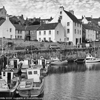 Buy canvas prints of Crail Harbour  by Corinne Mills