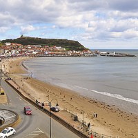 Buy canvas prints of  Scarborough by paula smith