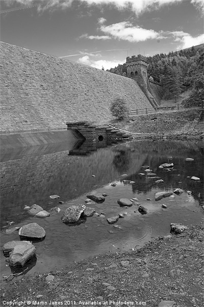 Derwent Dam Picture Board by K7 Photography