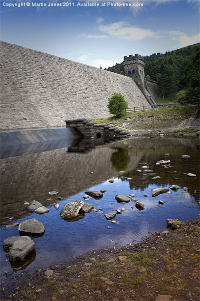 Derwent Dam Picture Board by K7 Photography