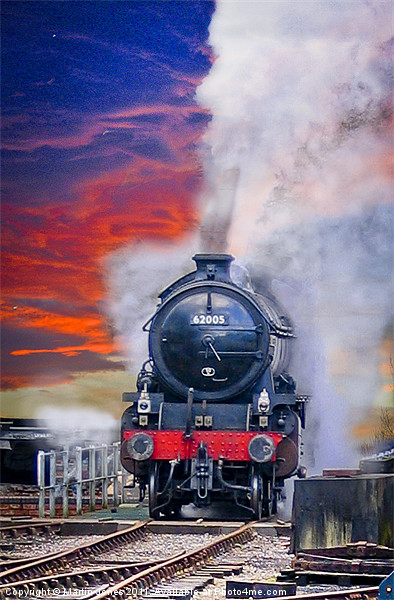 Steam and Smoke Picture Board by K7 Photography
