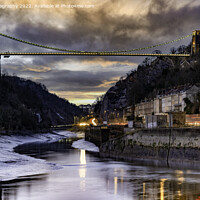 Buy canvas prints of The Clifton Suspension Bridge by K7 Photography
