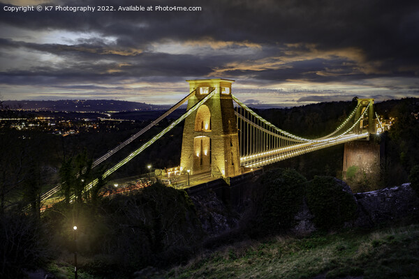 The Clifton Suspension Bridge, Bristol Picture Board by K7 Photography