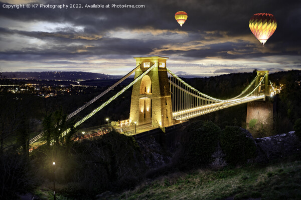 Balloons Over Bristol Picture Board by K7 Photography