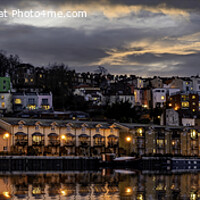 Buy canvas prints of Bristol's Iconic Harbour Skyline by K7 Photography