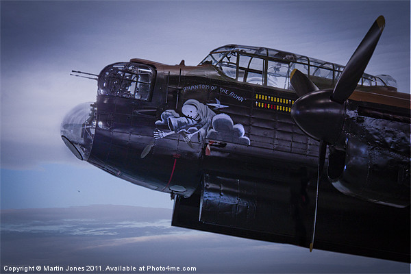 Lancaster, Phantom of the Ruhr Picture Board by K7 Photography